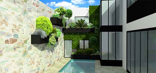 Amenagement jardin 3 D