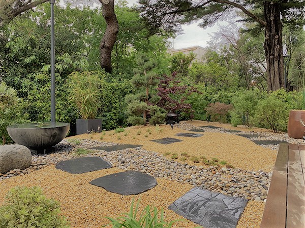 Jardin asiatique au Nord de Montpellier