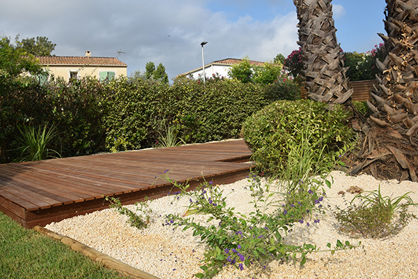 Aménagement global d’un jardin méditerranéen à Montpellier