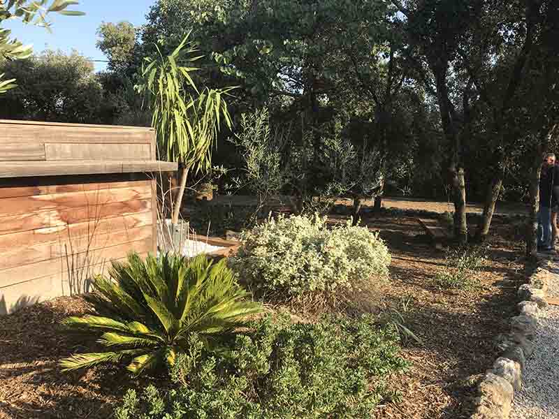 Jardin écologique à Montpellier